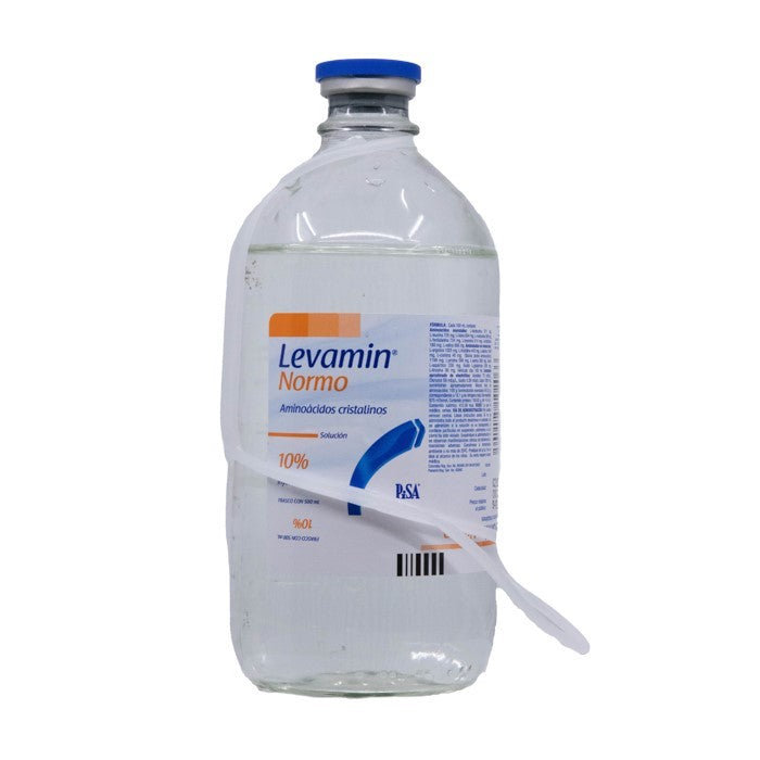 Levamin Normo 10%, Aminoácidos, Fco. C/500 mL