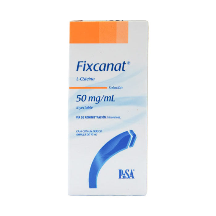 FIXCANAT Solución Inyectable 0.5g/10ml – Terapia de Infusión
