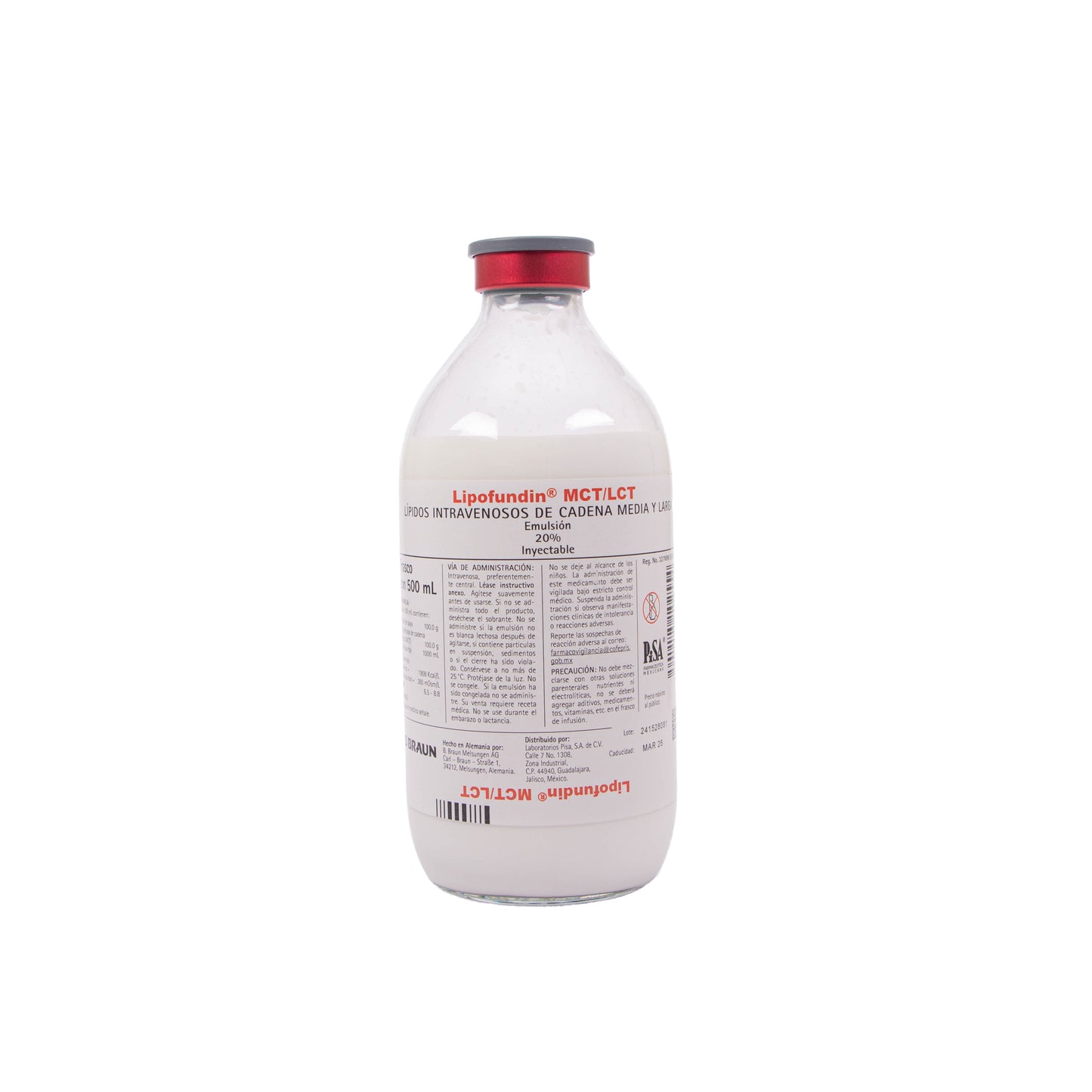 Lipofundin MCT/LCT 20% Solución – Terapia de Infusión