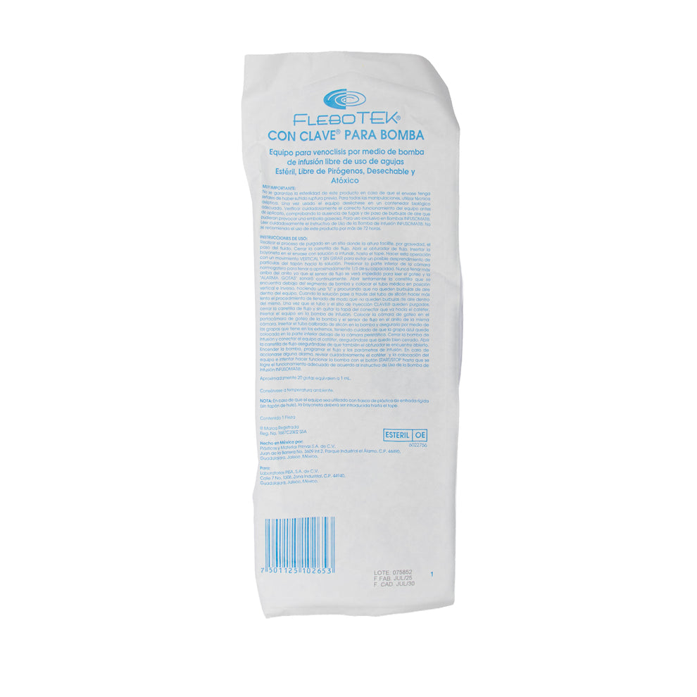 Flebotek Equipo Venoclisis – Terapia de Infusión – Farmacia La Paz
