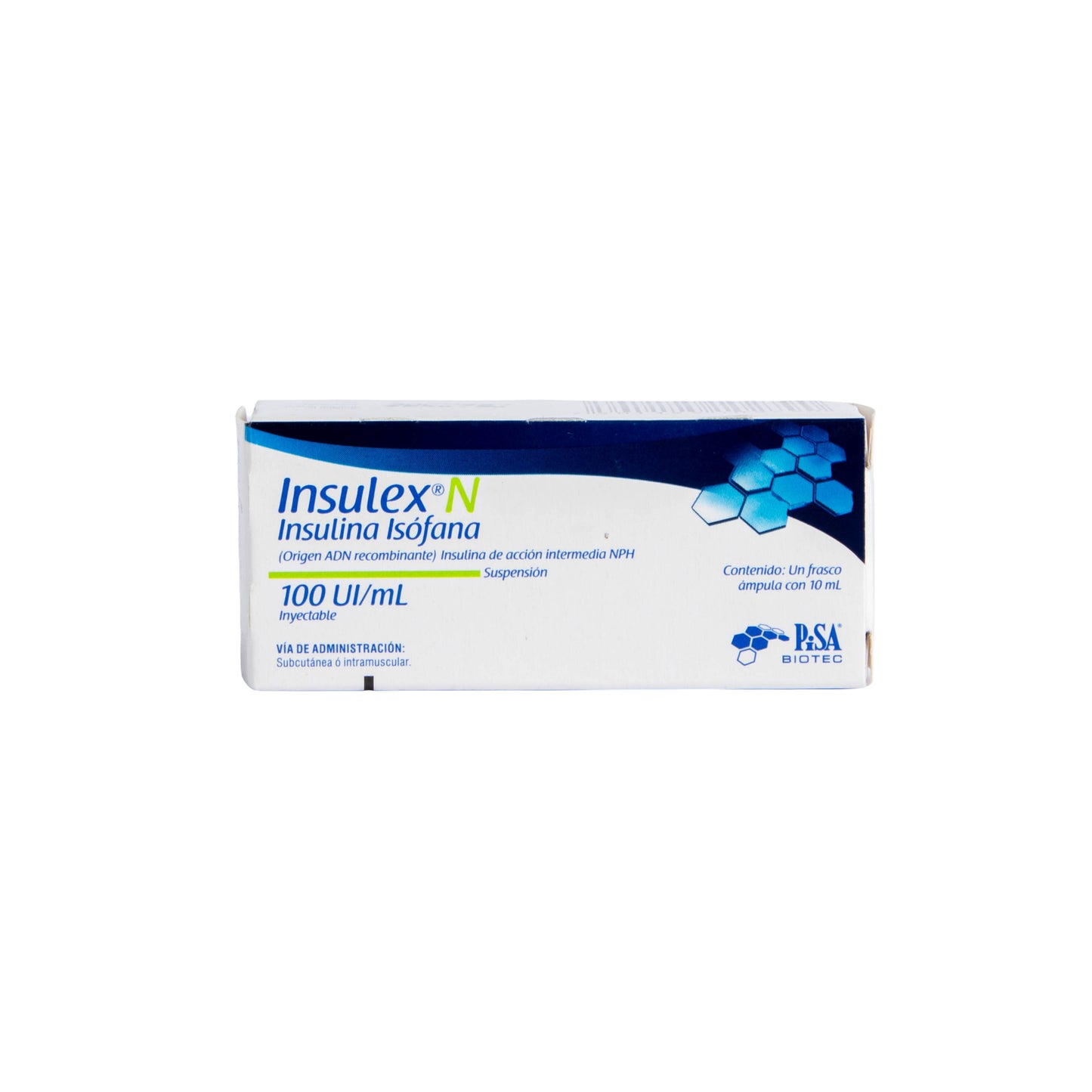 Insulex N Solución Inyectable 100 UI/ml – Diabetes