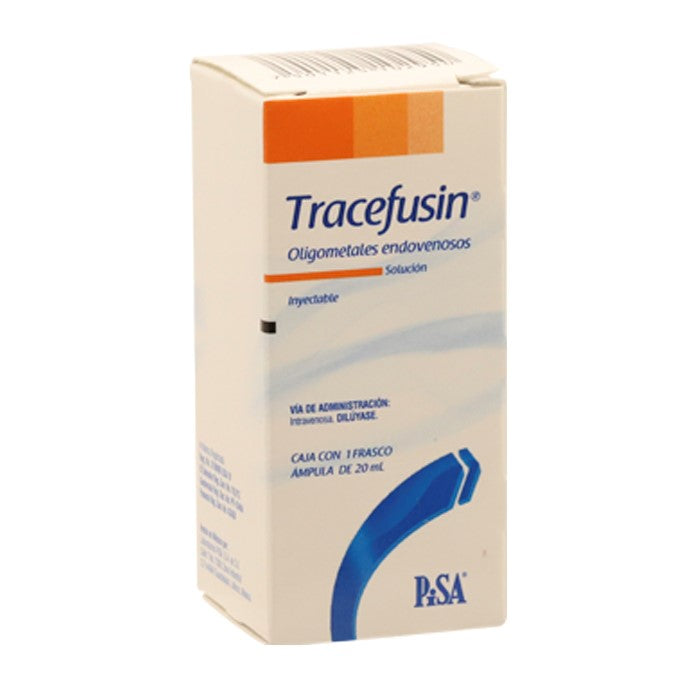 Tracefusin, Oligometales, 1 Fco C/20 Ml.