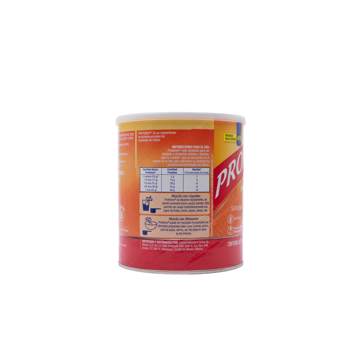 Proteinex Suplem Alim 275gr – Suplemento Alimenticio