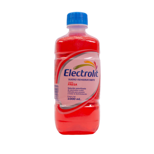 Electrolit Fresa Solución 1000ml – Hidratación Oral