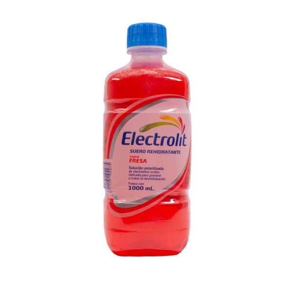 Electrolit Fresa Solución 1000ml – Hidratación Oral