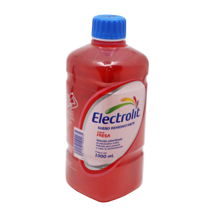 Electrolit Fresa Oral, Fco. c/1,000 mL