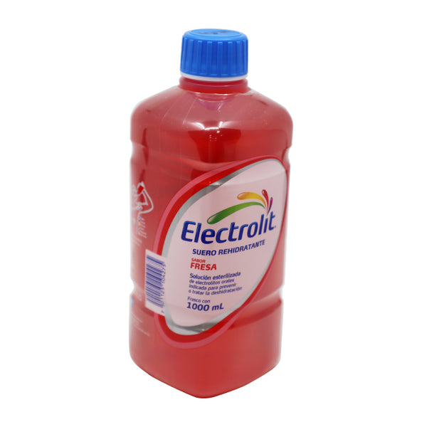 Electrolit Fresa Oral, Fco. c/1,000 mL