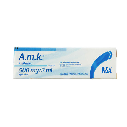 AMK 500MG Inyectable 2ML – Antibiótico