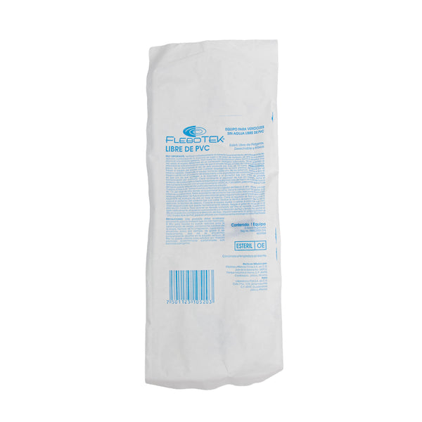 FLEBOTEK LIBRE DE PVC Equipo Venoclisis – Infusión