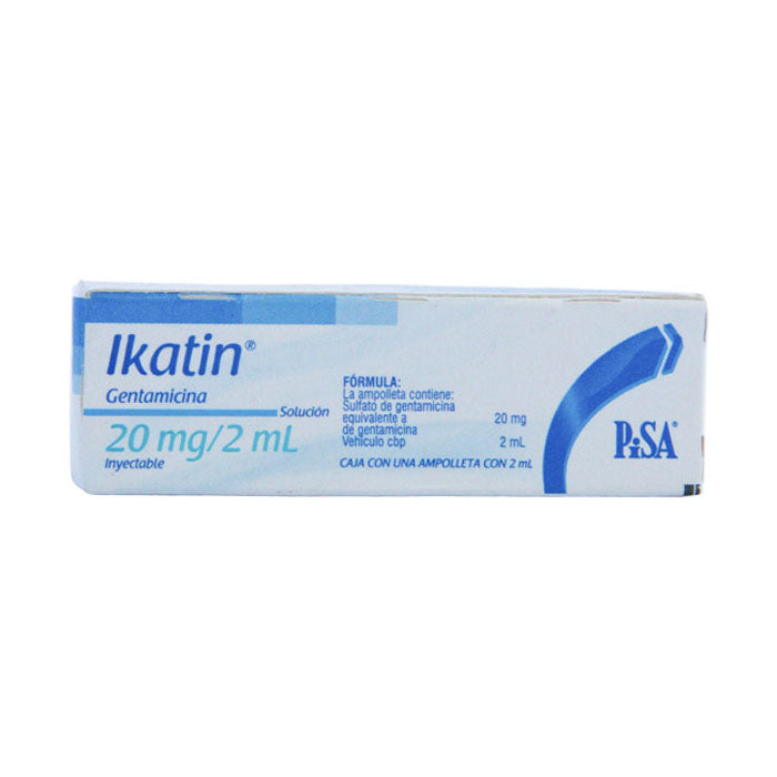 IKATIN Inyectable 20mg/2ml – Antibiótico