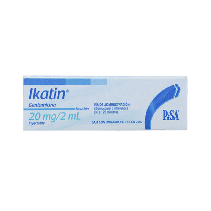 IKATIN Inyectable 20mg/2ml – Antibiótico