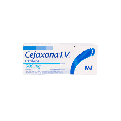 Cefaxona Solución Inyectable 500 mg – Antibiótico