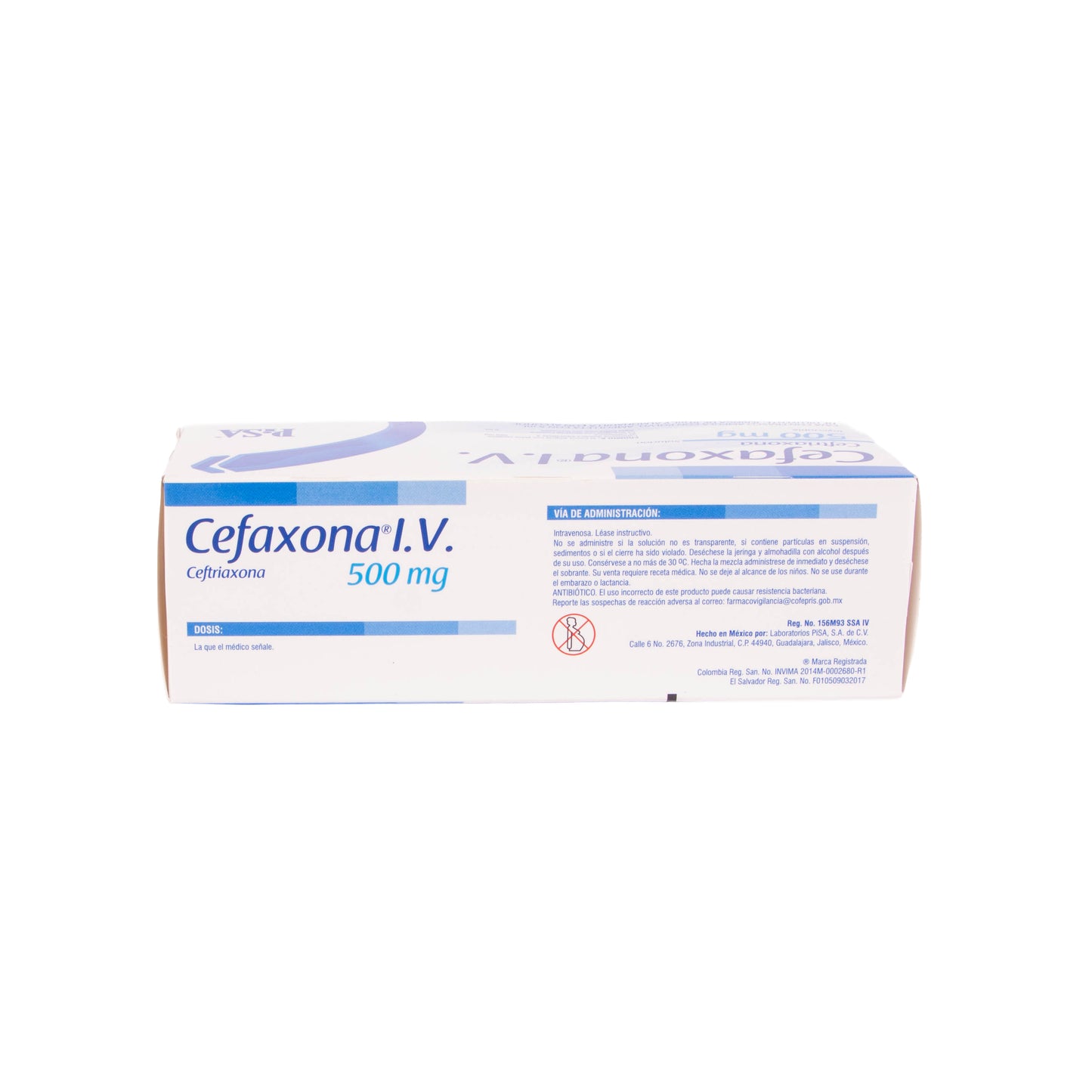 Cefaxona Solución Inyectable 500 mg – Antibiótico