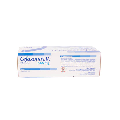 Cefaxona Solución Inyectable 500 mg – Antibiótico