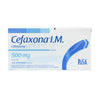 Cefaxona Solución Inyectable 500 mg – Antibiótico