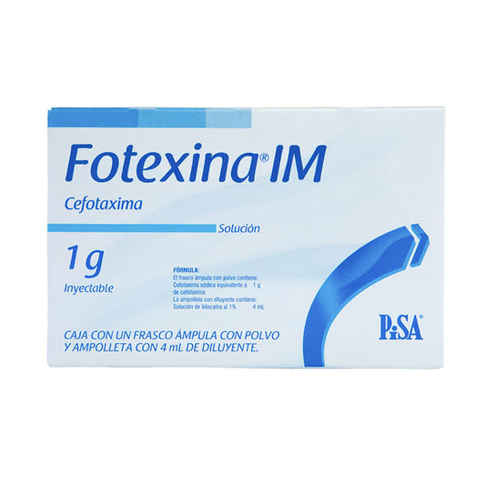 Fotexina IM 1G Fco Amp 4ml – Antibiótico