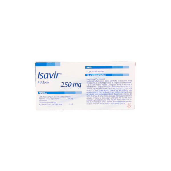ISAVIR Polvo Liofilizado 250 mg – Antiviral