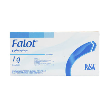 Falot 1G Polvo Solución Inyectable – Antibiótico