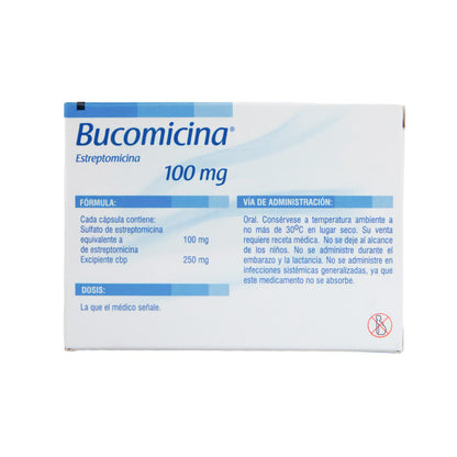 Bucomicina Cápsulas 100 mg – Antibiótico