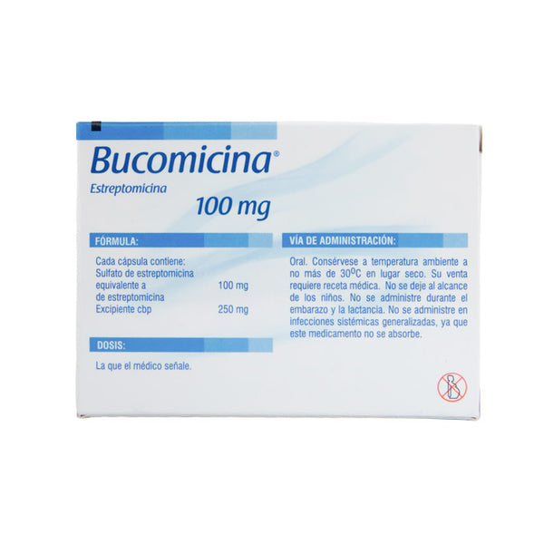 Bucomicina Cápsulas 100 mg – Antibiótico