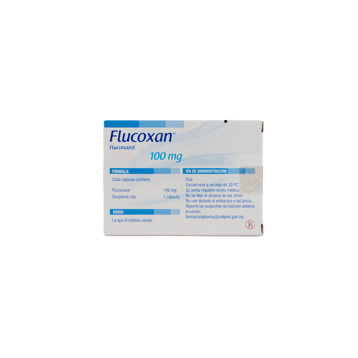 Flucoxan Cápsulas 100mg – Antifúngico Oral – Farmacia La Paz