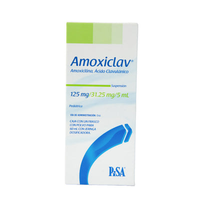 Amoxiclav Suspensión 125mg – Antibiótico