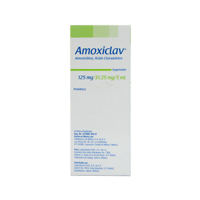 Amoxiclav Suspensión 125mg – Antibiótico