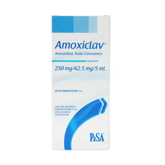 Amoxiclav Suspensión 250 mg – Antibiótico