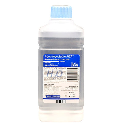 Agua Esteril 1000ml Plast Irrig – Terapia de Infusión