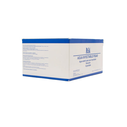 Agua Inyectable 10 ml Ampolla – Terapia de Infusión