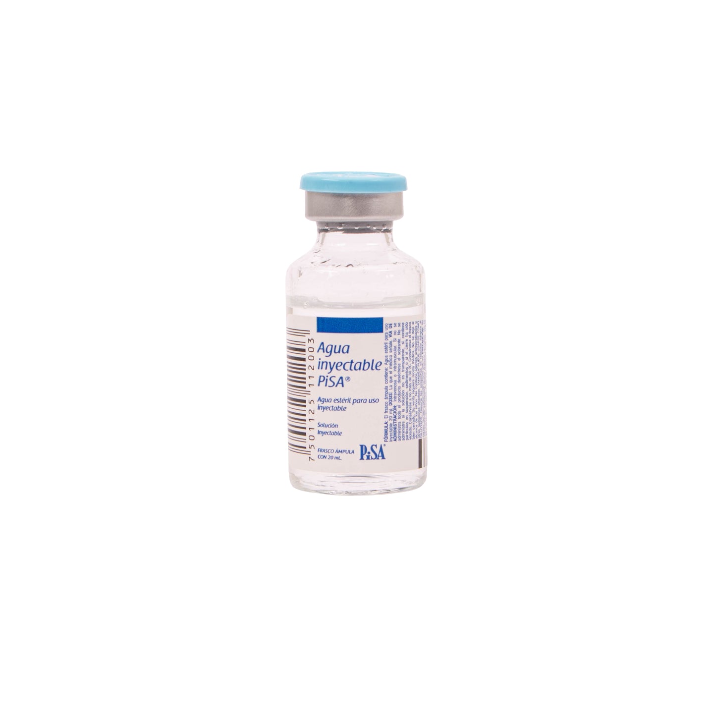 Agua Inyectable 20 ml Fco Amp – Terapia de Infusión