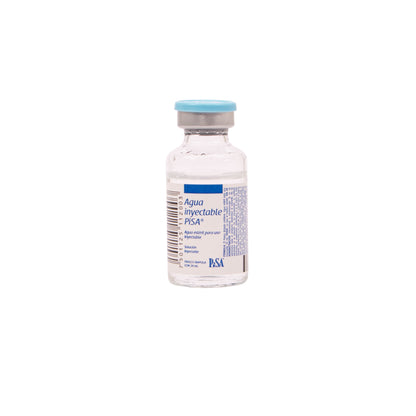 Agua Inyectable 20 ml Fco Amp – Terapia de Infusión
