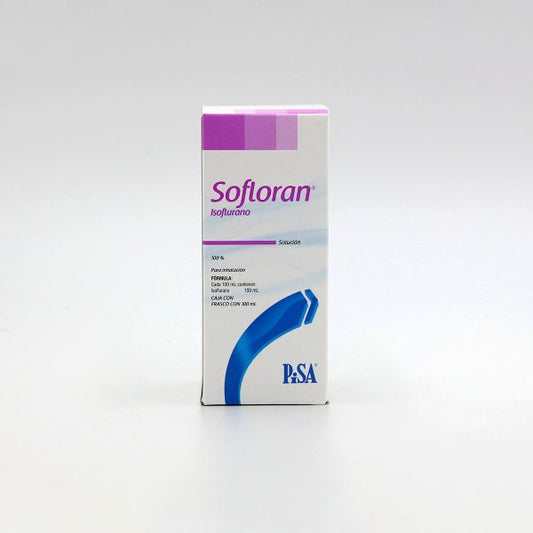 Sofloran Líquido, Isoflurano, Fco. c/100 mL