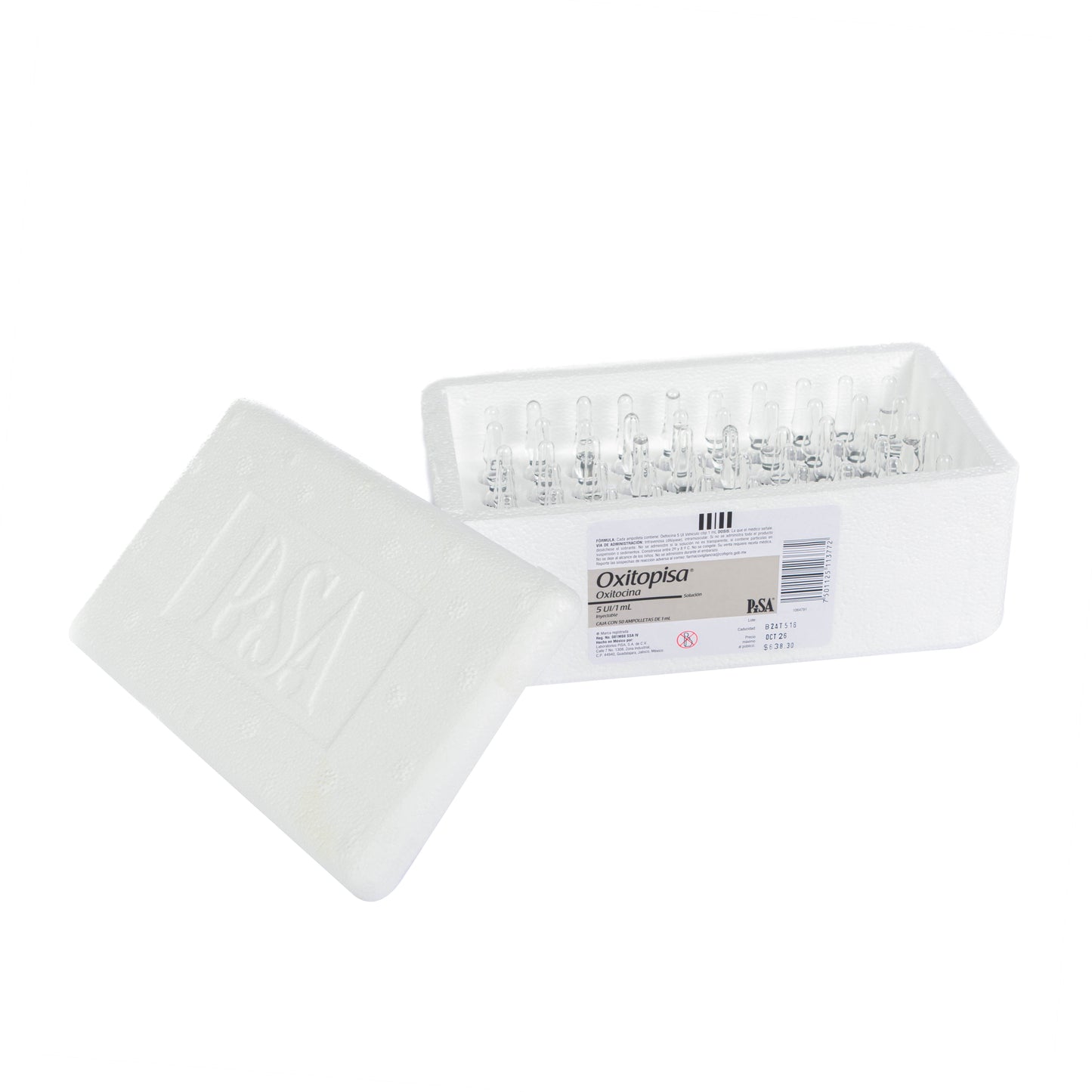 OXITOPISA Solución Inyectable 5 UI – Inducción del Parto