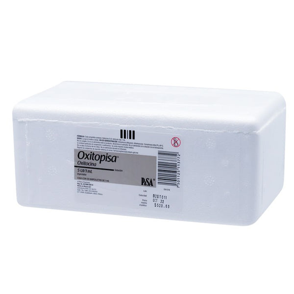 OXITOPISA Solución Inyectable 5 UI – Inducción del Parto