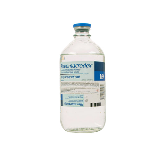 RHEOMACRODEX 10% Solución 500 ml – Terapia de Infusión