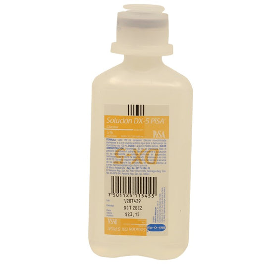 Solución DX- 5, Solución Glucosada, Flexoval c/100 mL