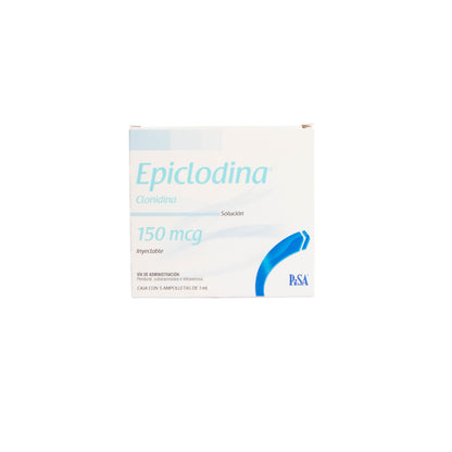 Epiclodina Solución Inyectable 0.15 mg/ml – Antihipertensivo