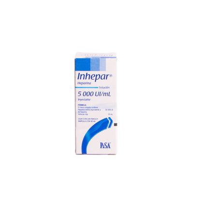 Inhepar Solución Inyectable 5000UI – Anticoagulante