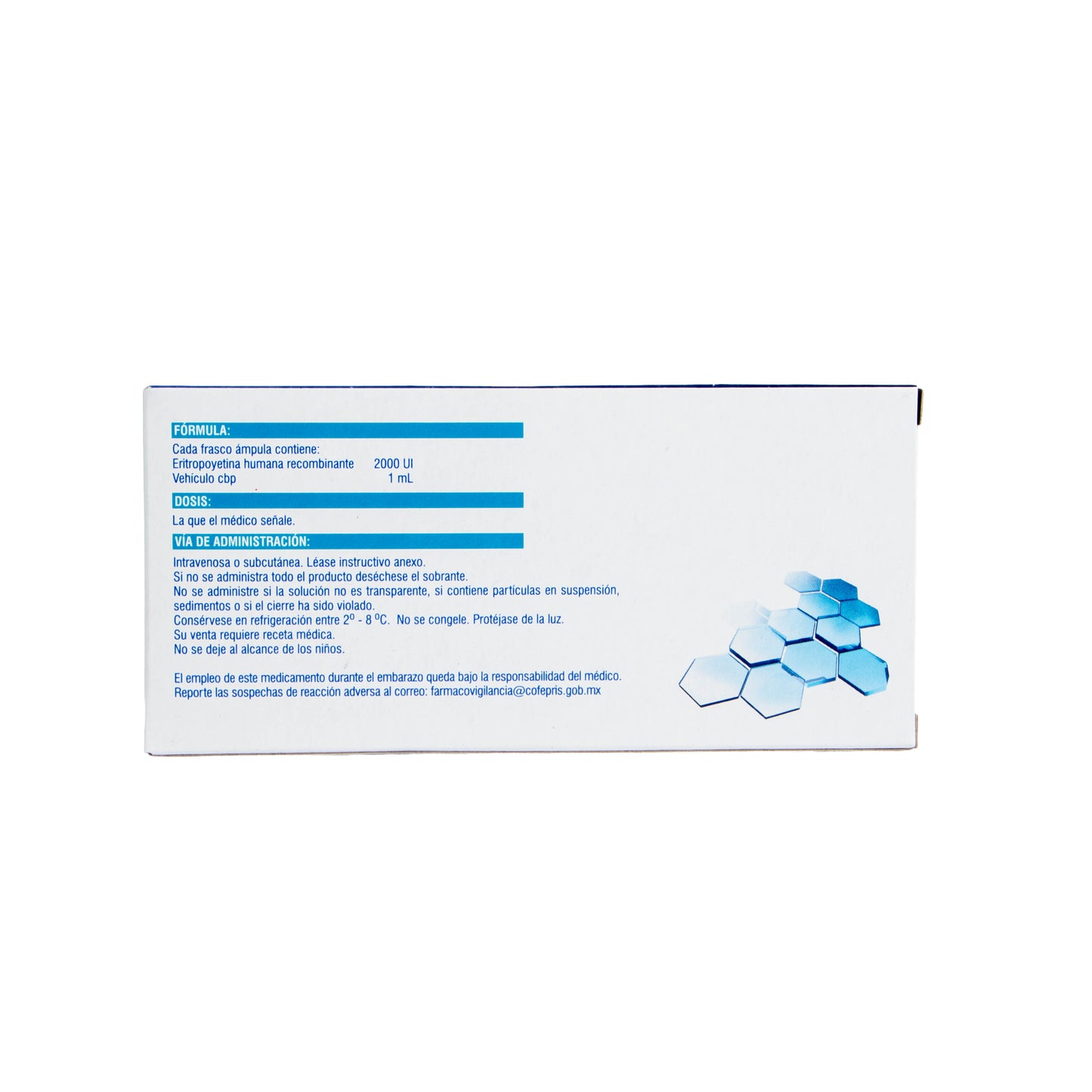 EXETIN-A Solución Inyectable 2000U/mL – Eritropoyetina