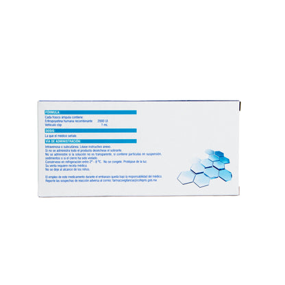 EXETIN-A Solución Inyectable 2000U/mL – Eritropoyetina