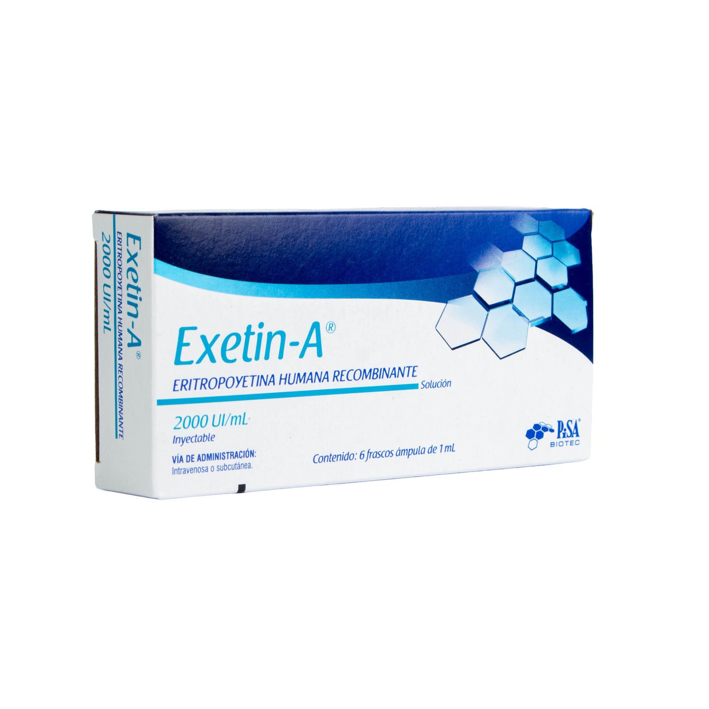 EXETIN-A Solución Inyectable 2000U/mL – Eritropoyetina