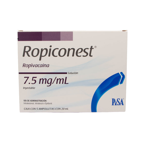 Ropiconest Solución Inyectable 7.5mg/ml – Anestésico Local