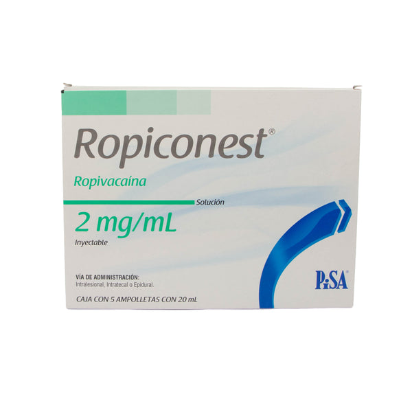 Ropiconest Solución Inyectable 2mg/ml – Anestésico Local