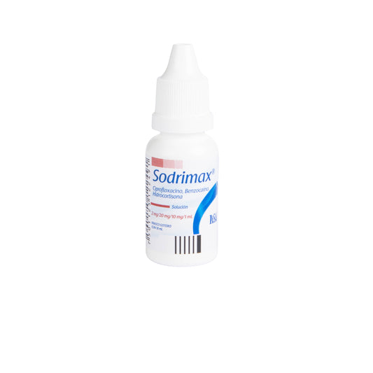 Sodrimax Solución Óptica 10 ml – Antiinflamatorio