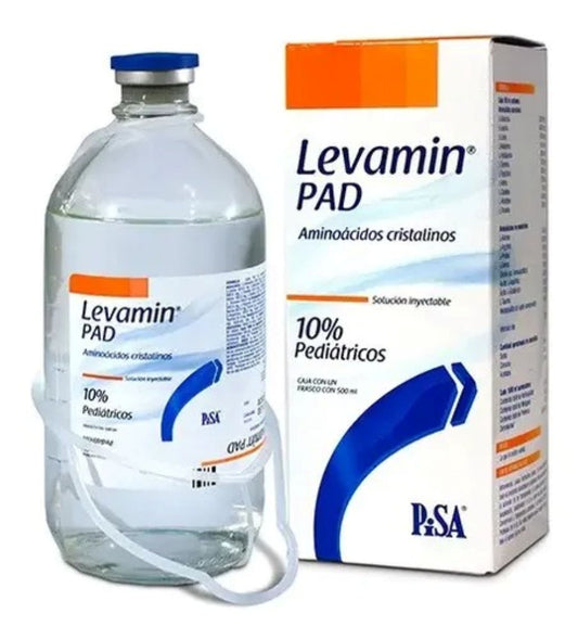 Levamin PAD 10% Solución Inyectable Caja con Frasco de 500 mL | La Paz
