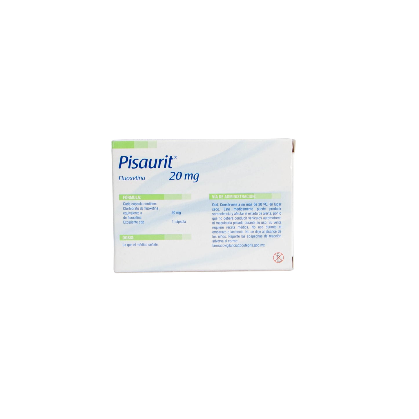 PISAURIT Caps 20 mg – Antidepresivo