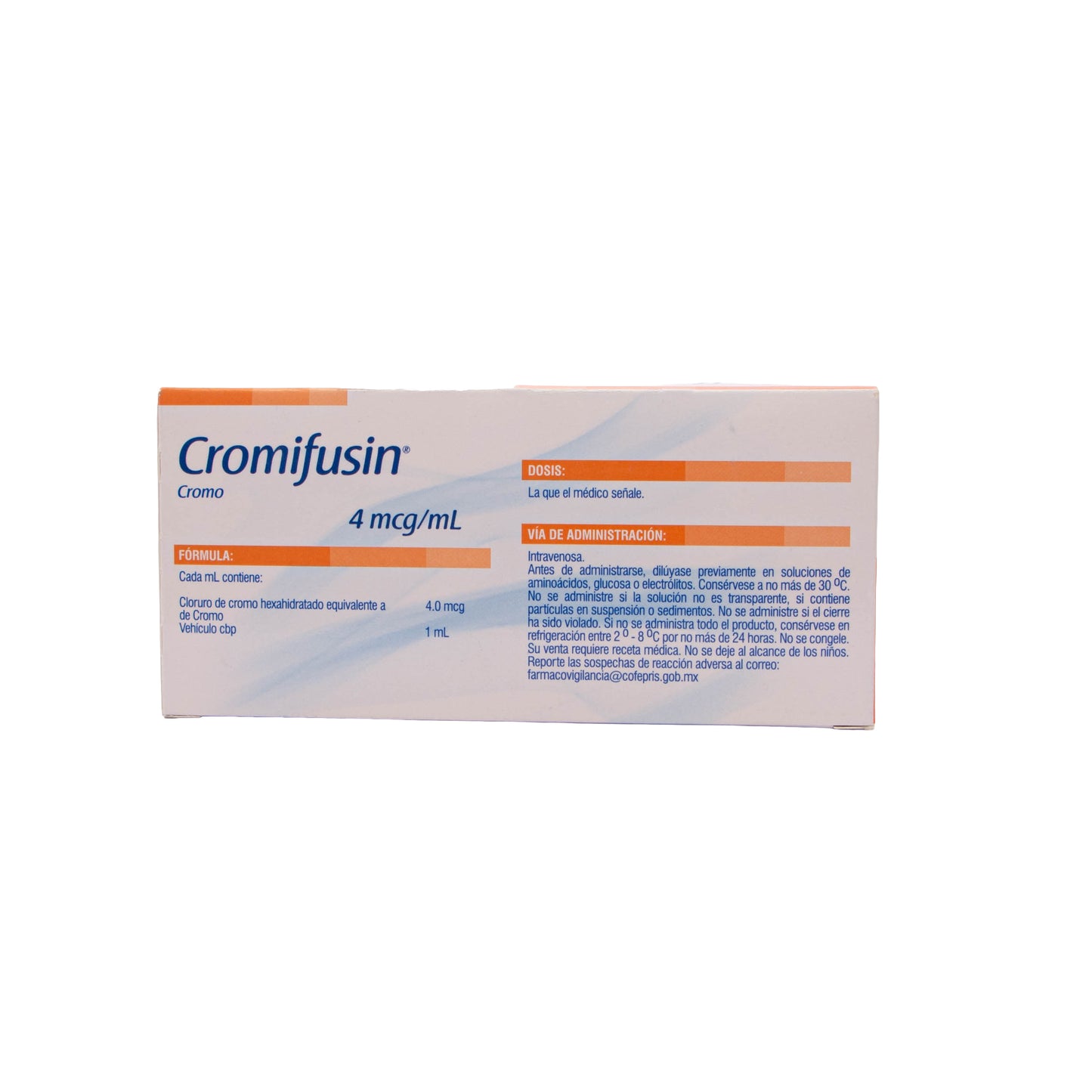 Cromifusin Solución Inyectable 10 ml – Terapia de Infusión