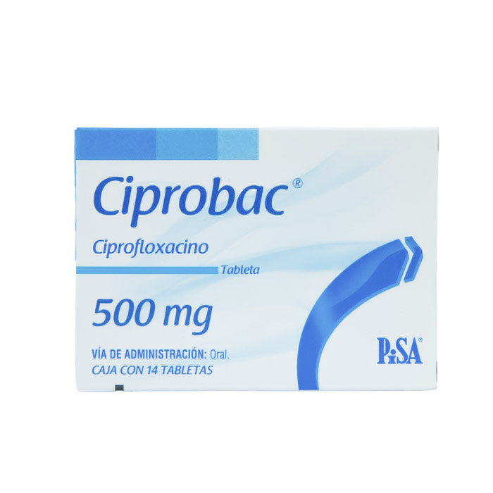 CIPROBAC 500MG Tabletas – Antibiótico