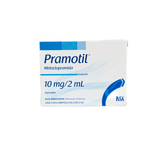 Pramotil Solución Inyectable 10mg – Antiemético